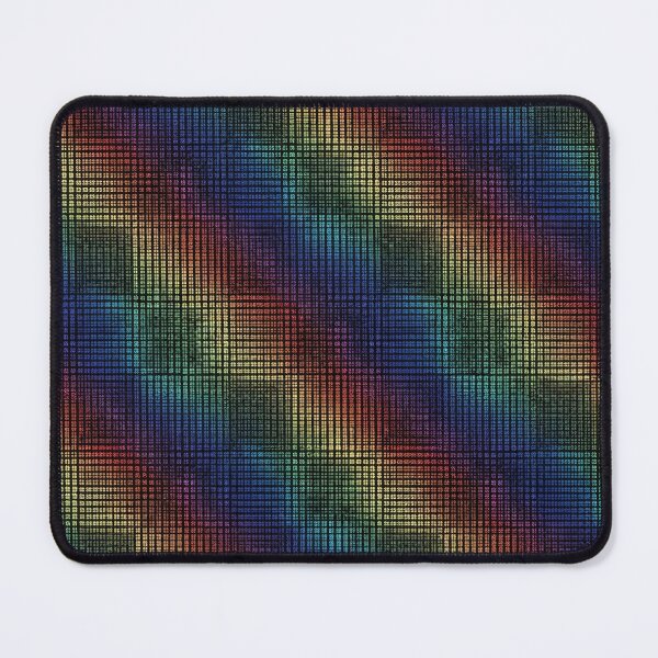 Item preview, Rainbow Dot Weave designed and sold by Kaleidoscope Print.