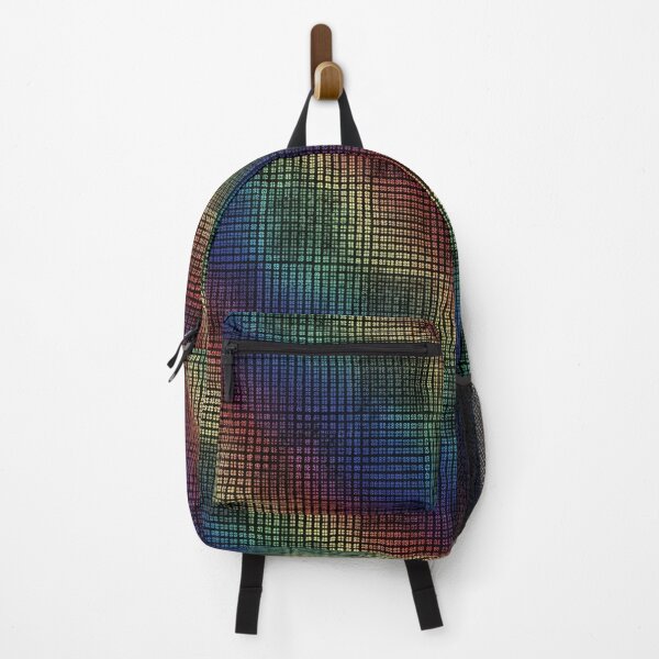 Item preview, Rainbow Dot Weave designed and sold by Kaleidoscope Print.