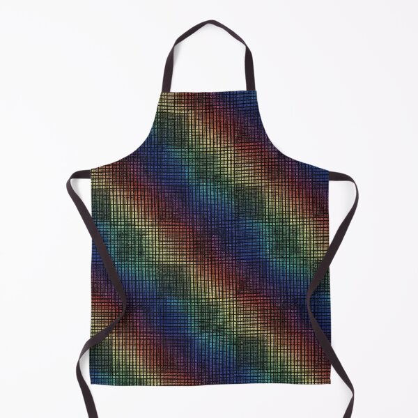 Item preview, Rainbow Dot Weave designed and sold by Kaleidoscope Print.
