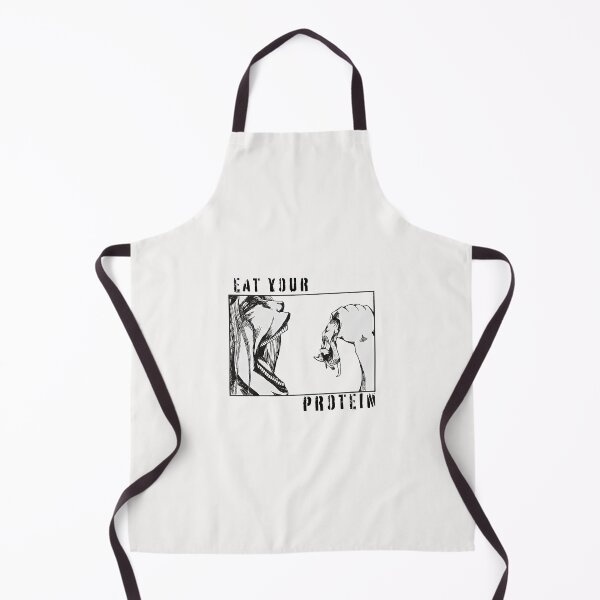 Item preview, Eat Your Protein Anime Attack on Titan designed and sold by JaidaBruen.