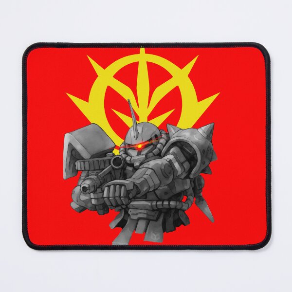 Item preview, black white zaku zeon GUNDAM RED COMET vector art designed and sold by sabartgunpla.