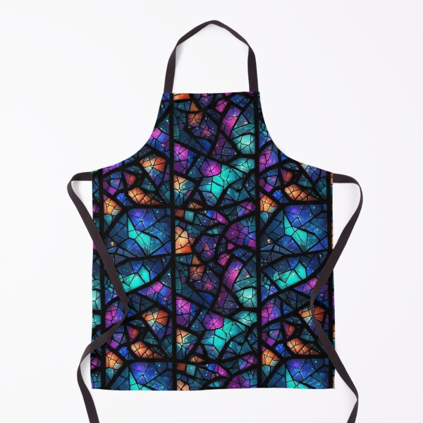 Item preview, Cosmic Stained Glass Galaxy designed and sold by Kaleidoscope Print.