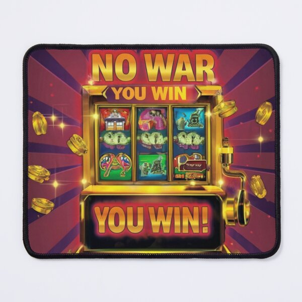 Item preview, NO WAR=YOU WIN designed and sold by AqualabDesigns.