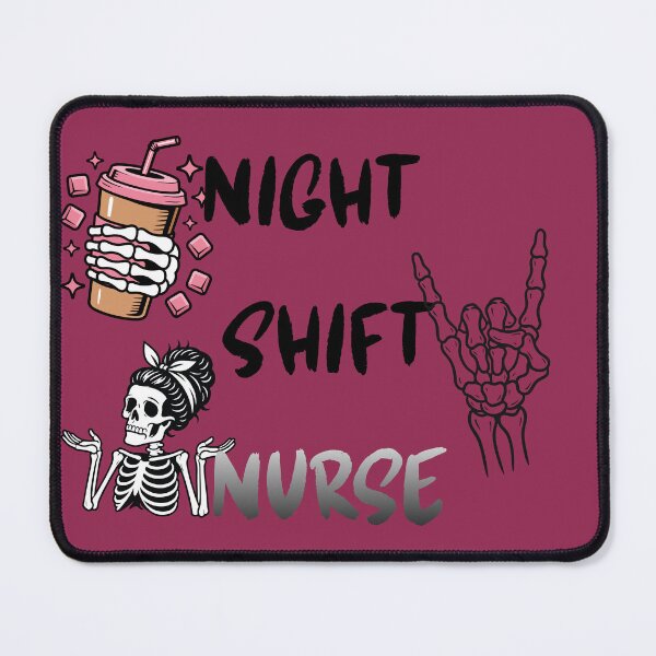 Item preview, Nurse Skeleton Iced Coffee Gothic Design designed and sold by Mr-Nurse.