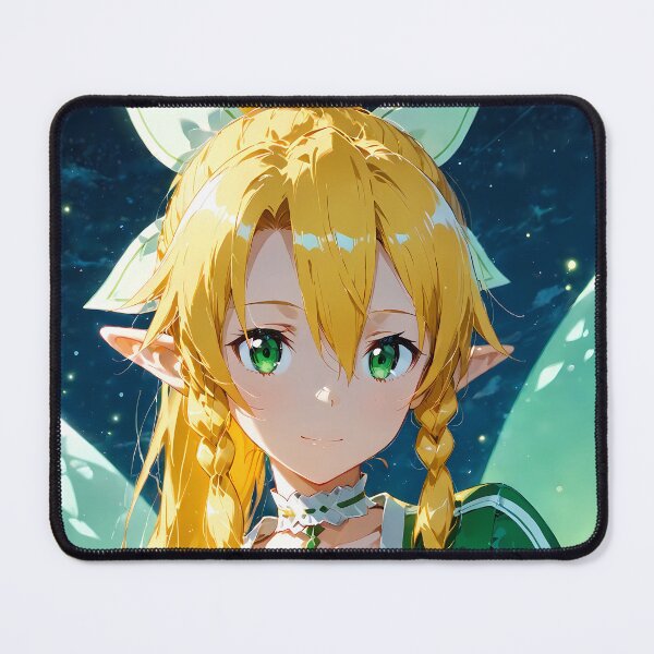 Item preview, Leafa Sword Art Online Anime Girl Waifu Fairy Fantasy Night designed and sold by mildaclairmo.
