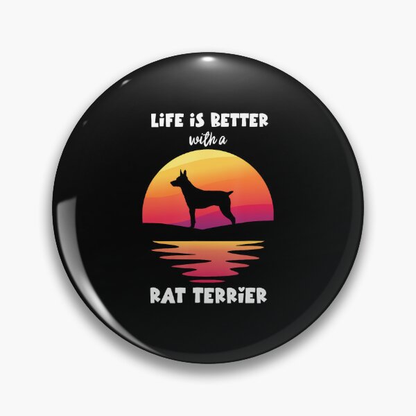 Item preview, Life Is Better With A Rat Terrier designed and sold by LunaDangelo.