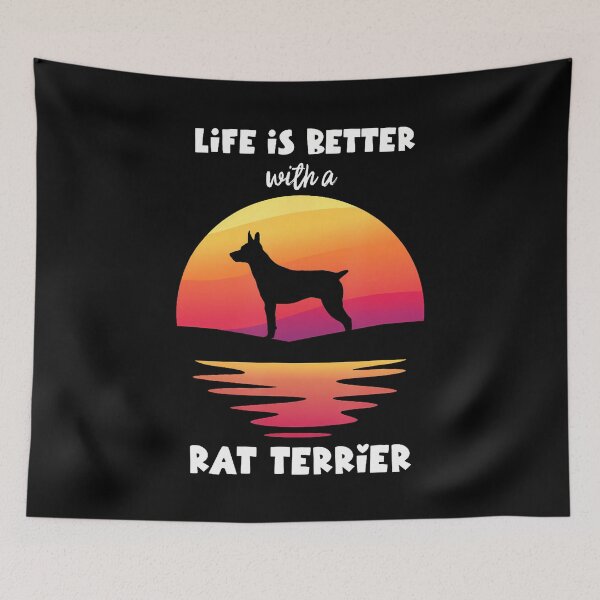 Item preview, Life Is Better With A Rat Terrier designed and sold by LunaDangelo.
