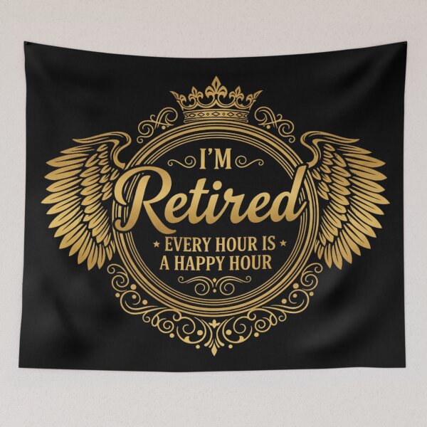 Item preview, Funny I’m Retired Shirt – Retirement Gift for Men designed and sold by Alexis Art Collection.