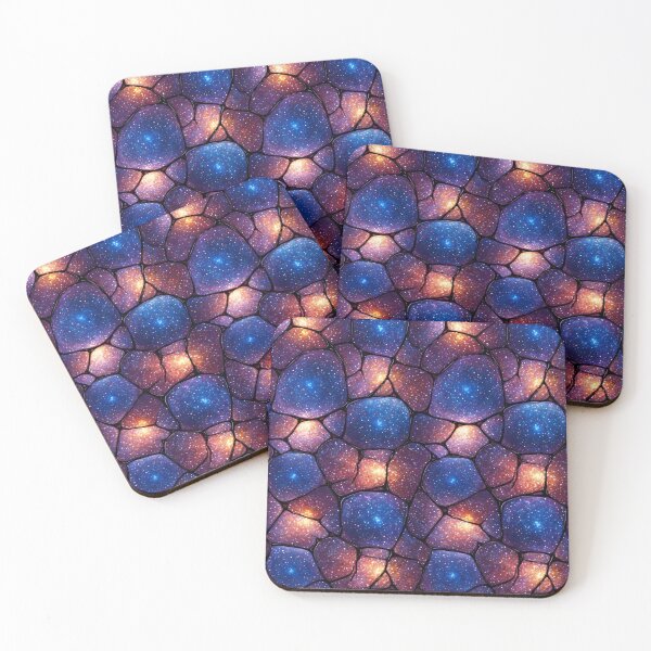 Item preview, Starry Galaxy Stonework Seamless Pattern designed and sold by Kaleidoscope Print.