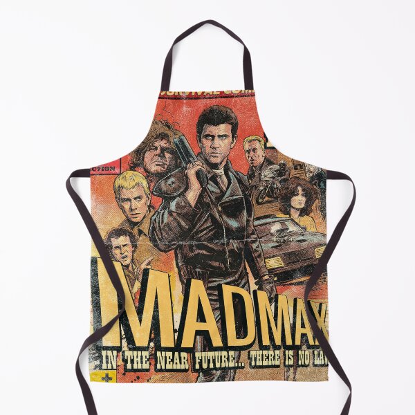 Item preview, Madmax Retro 80's Action Vintage Comic Cover Art designed and sold by Back2Collage.