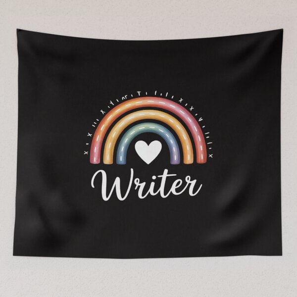 Item preview, Writer Gifts For Women Rainbow Write On Writing designed and sold by AnimeManga2D.