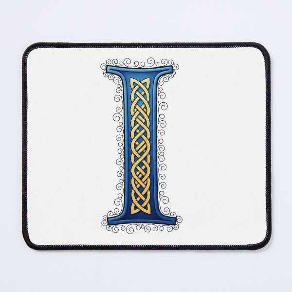 Item preview, Golden Celtic Monogram Letter I(Custom Names Available - Contact Me) designed and sold by CelticSoulShop.