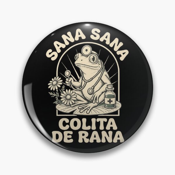Item preview, Funny Vintage Sana Sana Colita De Rana Doctor Frog designed and sold by MadaliGleichner.