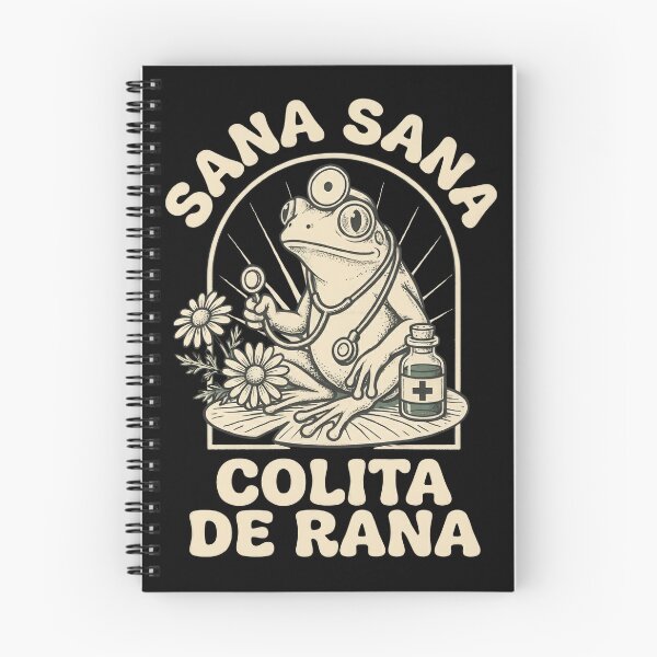 Item preview, Funny Vintage Sana Sana Colita De Rana Doctor Frog designed and sold by MadaliGleichner.
