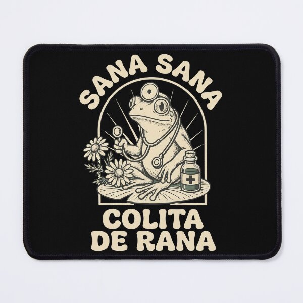 Item preview, Funny Vintage Sana Sana Colita De Rana Doctor Frog designed and sold by MadaliGleichner.