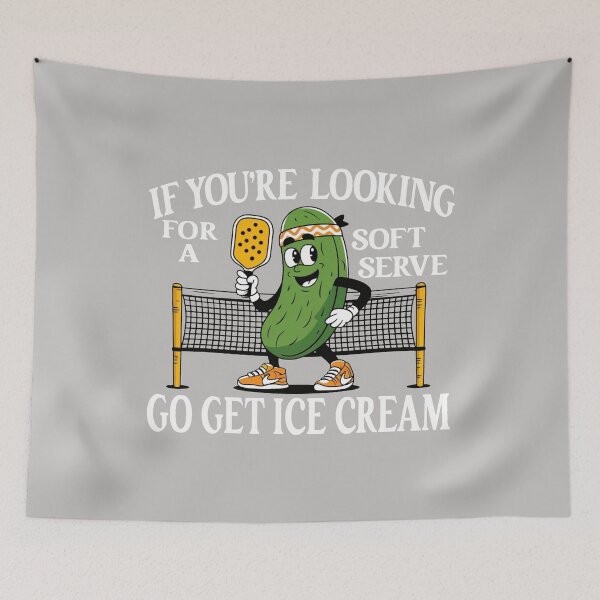 Item preview, Pickleball Joke Pickleball If You're Looking For A Sost Serve Go GetIce Cream designed and sold by JaidaBruen.
