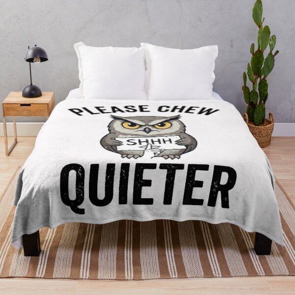 Item preview, Please Chew Quieter Funny Bird Nature  designed and sold by JaidaBruen.