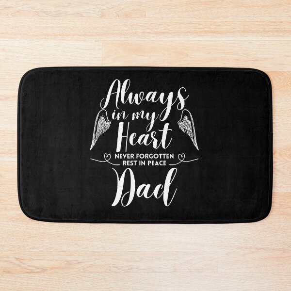 Item preview, Always In My Heart Dad Memorial designed and sold by chaybduparek.