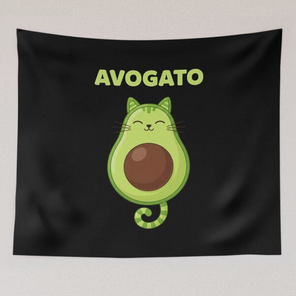 Item preview, Avogato Cinco de Mayo – Cinco de Meow Cat Avocado designed and sold by Alexis Art Collection.