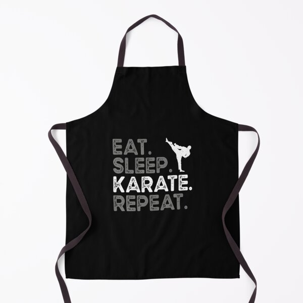 Item preview, Eat Sleep Karate Repeat Funny Karate Men designed and sold by scottsurswab.