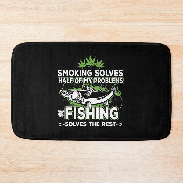 Item preview, Smoking Solves Most Of My Problems Fishing Solves The Rest designed and sold by chaybduparek.