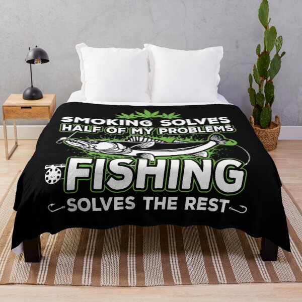 Item preview, Smoking Solves Most Of My Problems Fishing Solves The Rest designed and sold by chaybduparek.