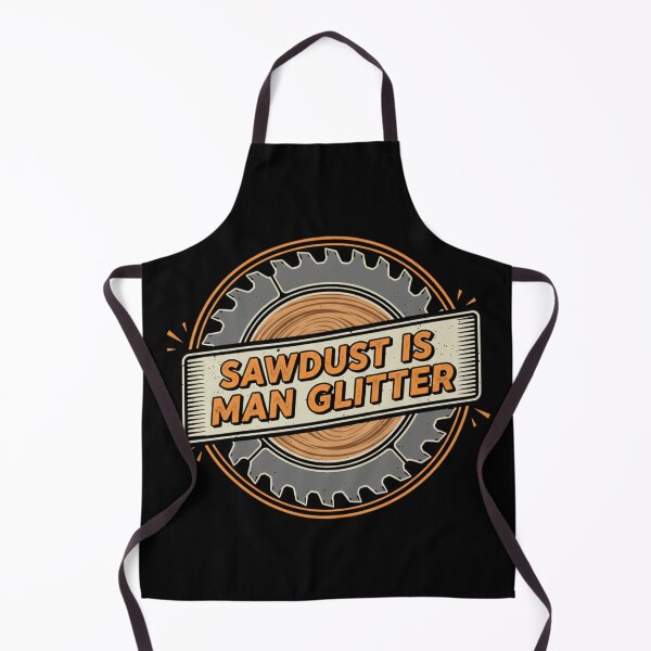 Item preview, Sawdust Is Man Glitter – Funny Woodworker Carpenter designed and sold by Alexis Art Collection.