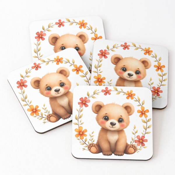 Item preview, Tender Baby Bear Bloom designed and sold by Kuky Studio.