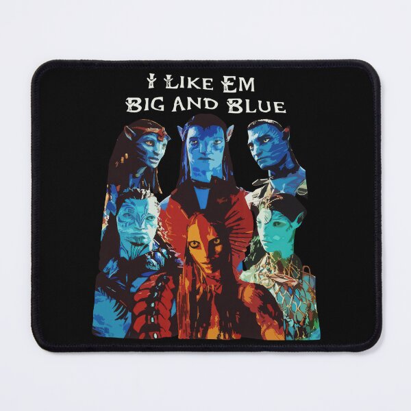 Item preview, Vintage I Like Em Big And Blue Poster designed and sold by MadaliGleichner.