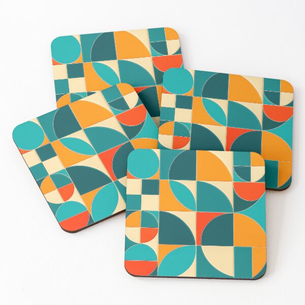 Item preview, Modern Portuguese Azulejo Geometric Pattern designed and sold by vivaportugalstore.