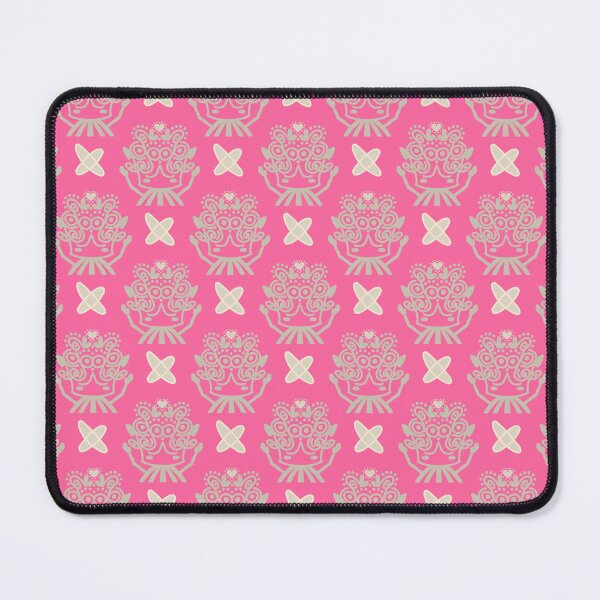 Artikelvorschau, Rosa Folk-Kronenmuster entworfen und verkauft von thanratdesign.
