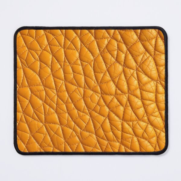 Item preview, Orange Leather Metallic Texture Pattern designed and sold by SolaoLab.