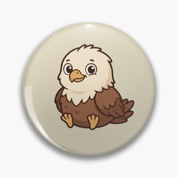 Item preview, Cute Baby Eagle Cartoon With Big Eyes designed and sold by LightArt25.