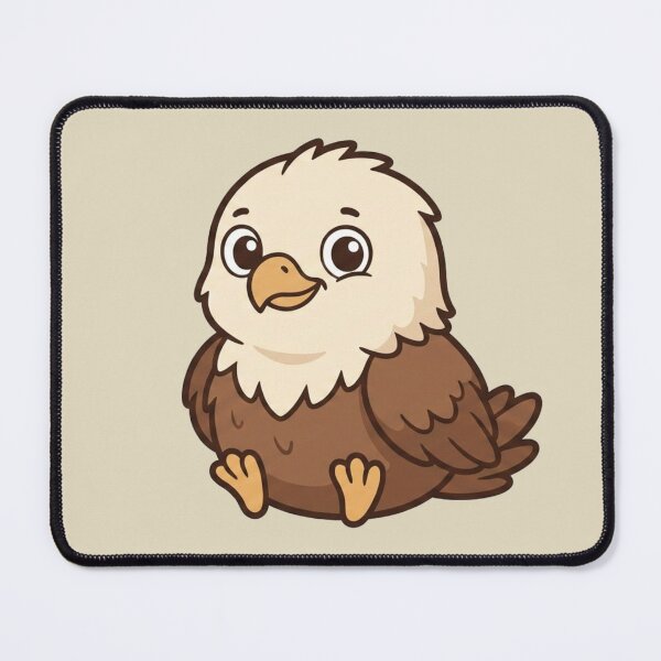 Item preview, Cute Baby Eagle Cartoon With Big Eyes designed and sold by LightArt25.