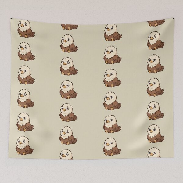 Item preview, Cute Baby Eagle Cartoon With Big Eyes designed and sold by LightArt25.