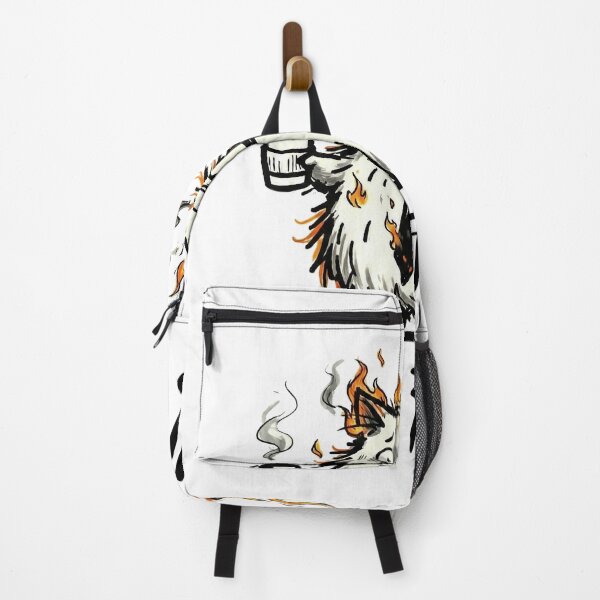 Item preview, I'm Fine - Funny Burning Cat Office Humor Art designed and sold by AdyKurniawan.