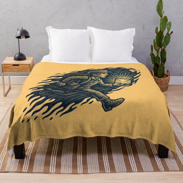 Item preview, Night Runner With Bright News designed and sold by EdvvinStudios.