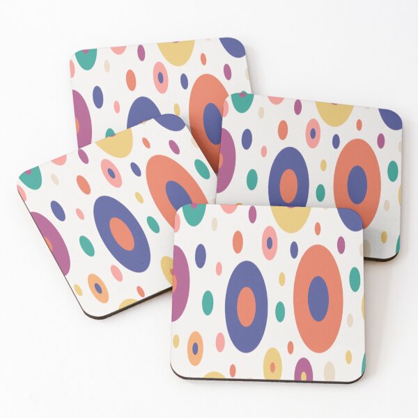 Item preview, MULTICOLOR CIRCLES AND SEAMLESS PATTERN designed and sold by Matoo5062.