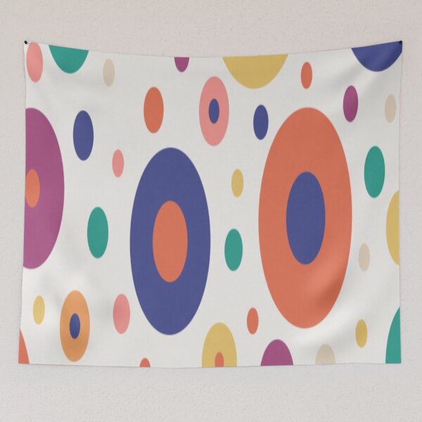 Item preview, MULTICOLOR CIRCLES AND SEAMLESS PATTERN designed and sold by Matoo5062.