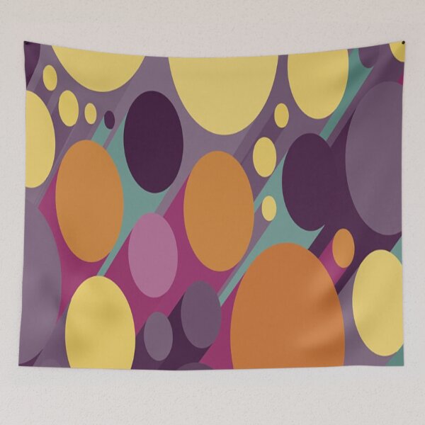 Item preview, MULTICOLOR CIRCLES AND SEAMLESS PATTERN designed and sold by Matoo5062.