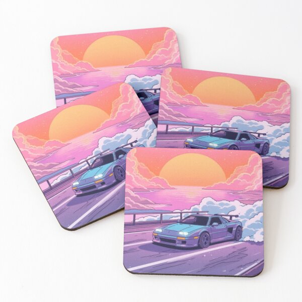 Item preview, Racing the Sunset — Coastal Escape designed and sold by Pink Space Studio.