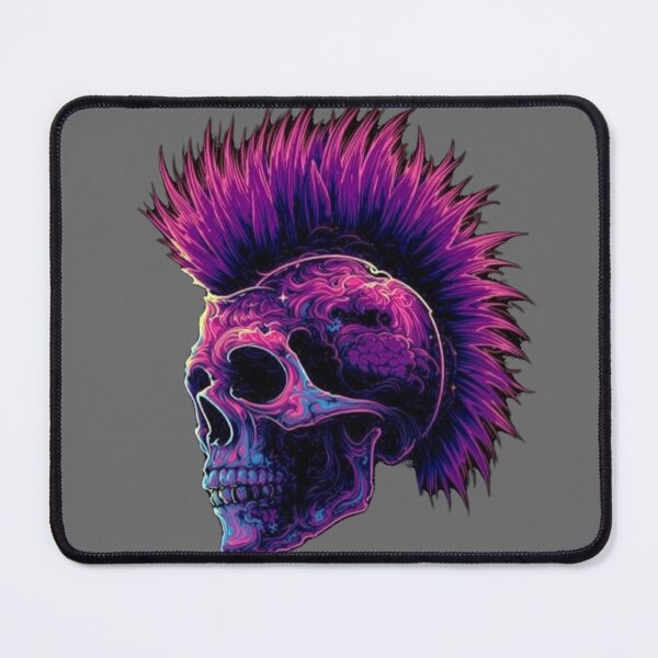 Item preview, Mohawk Skull designed and sold by RadManDesigns.