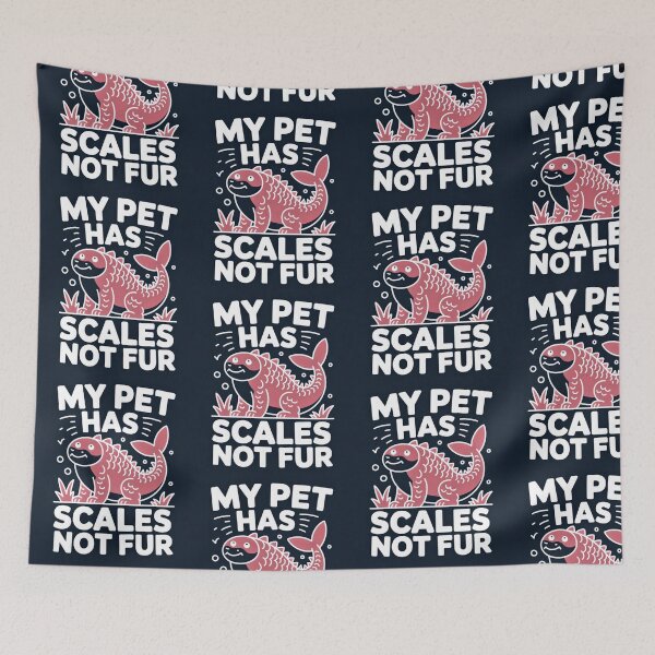 Item preview, My pet has scales, not fur designed and sold by Agu210.