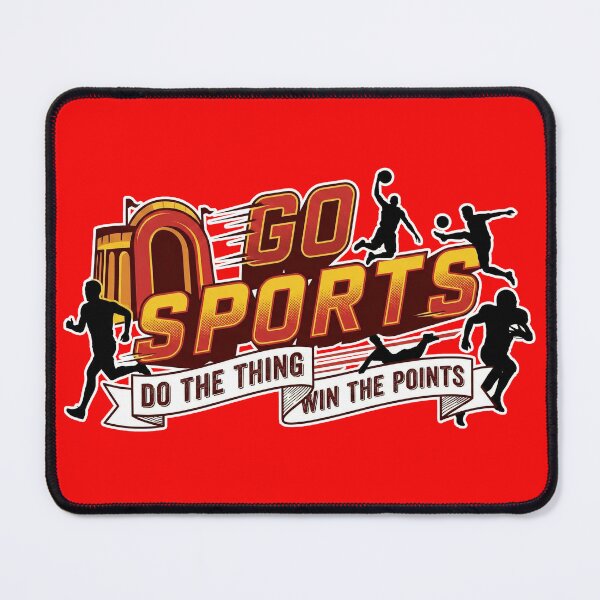 Item preview, Go Sports Do The Thing Win The Points - Funny Sportsball Art designed and sold by AdyKurniawan.