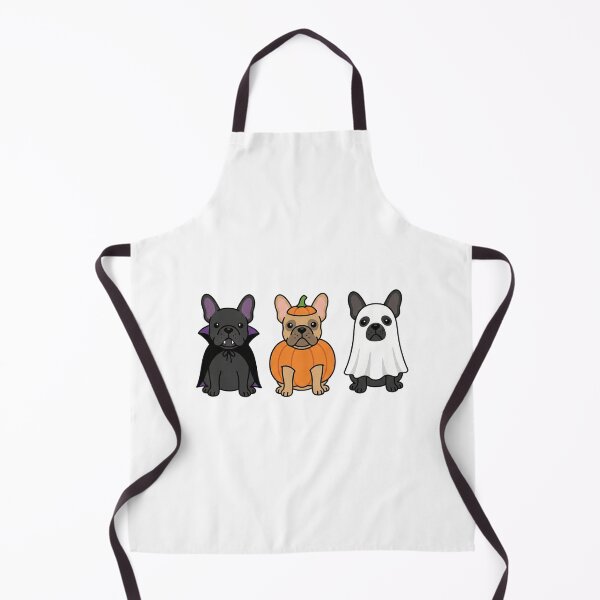 Item preview, Kawaii French Bulldogs Halloween Cute Cartoon Mascot designed and sold by chattsuede.