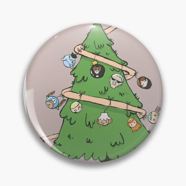 Item preview, The Stretchy Straw Hat Captain's Christmas Tree - Pirate Anime Parody Inspired Design designed and sold by RNASstuff.