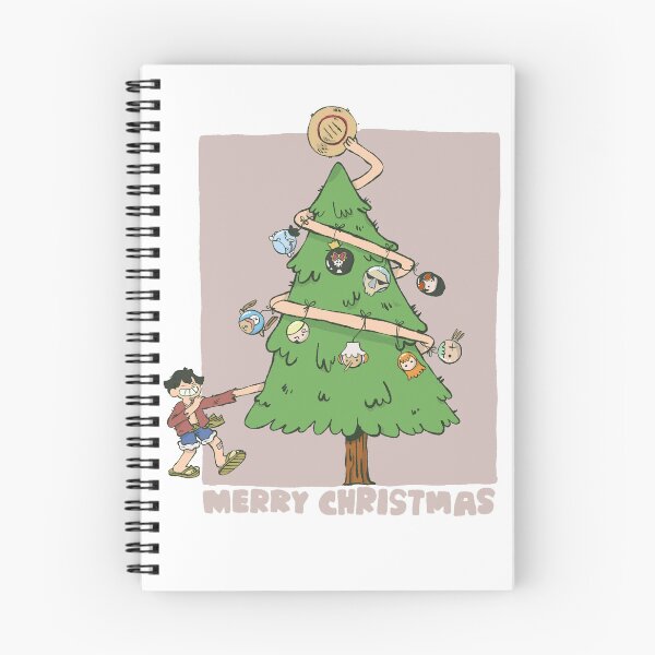 Item preview, The Stretchy Straw Hat Captain's Christmas Tree - Pirate Anime Parody Inspired Design designed and sold by RNASstuff.