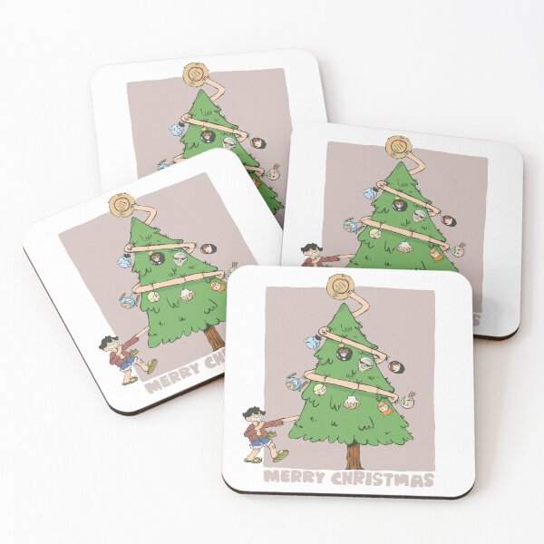 Item preview, The Stretchy Straw Hat Captain's Christmas Tree - Pirate Anime Parody Inspired Design designed and sold by RNASstuff.