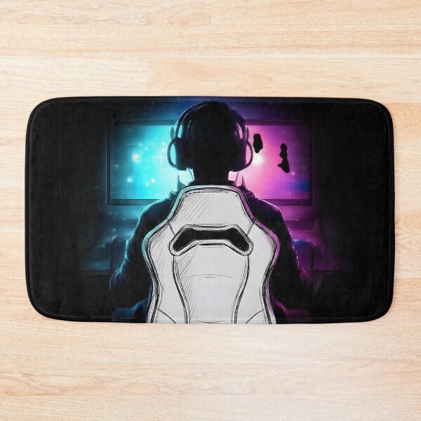 Item preview, Night Mode Gamer – Neon Screen Glow Gaming Design designed and sold by SoulenCify.