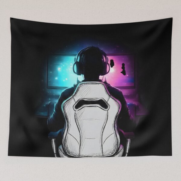 Item preview, Night Mode Gamer – Neon Screen Glow Gaming Design designed and sold by SoulenCify.